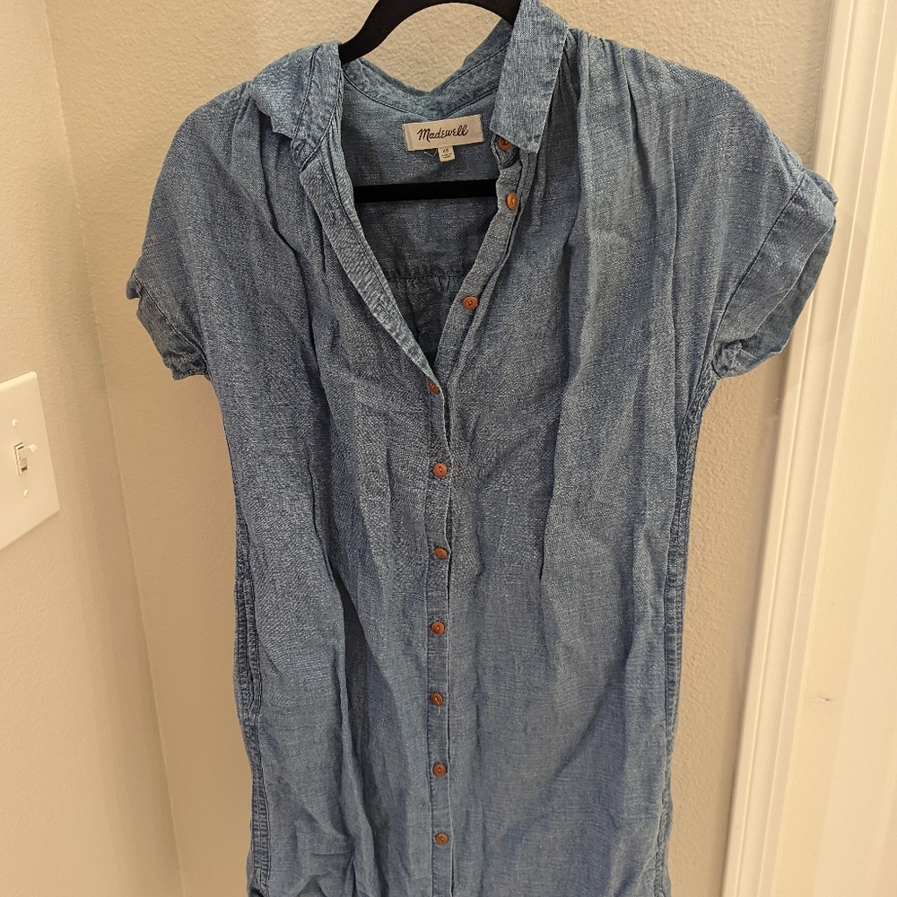 Madewell chambray dress (size xs)